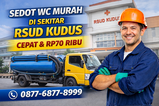 sedot wc dekat rsud kudus