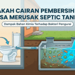 Apakah Cairan Pembersih WC Bisa Merusak Septic Tank?