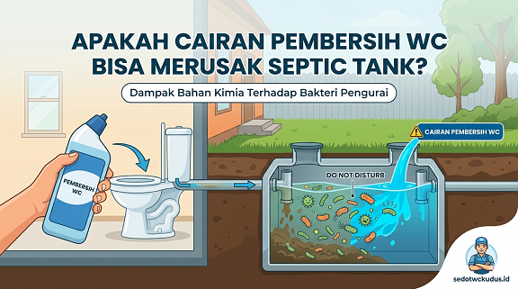 Apakah Cairan Pembersih WC Bisa Merusak Septic Tank?